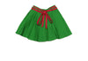Green short skirt