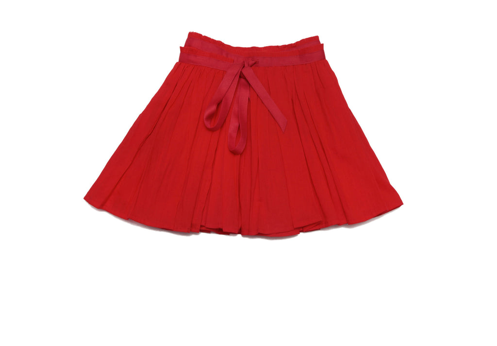 Red short skirt
